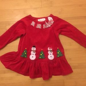 Bonnie Jean Red Christmas Dress